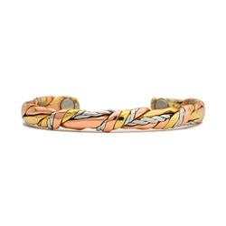 Sage Bundle Copper Bracelet w/Magnets - Shiny - #778